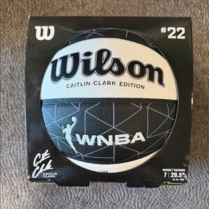 Wilson WNBA Caitlin Clark Edition Basketball Indoor/Outdoor Ball Size: 7 / 29.5